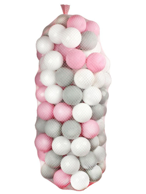Piłki 7cm - 100 szt MIX 3 kolory GIRL