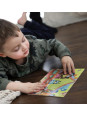 Drewniane puzzle Bluey 20 elementów edukacyjna zabawka dla dzieci układanka