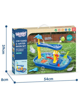 WOOPIE Stolik Wodny Wodospad Delfinek 11el.