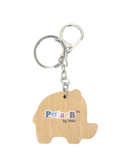 VIGA PolarB Drewniany Breloczek Słonik Brelok