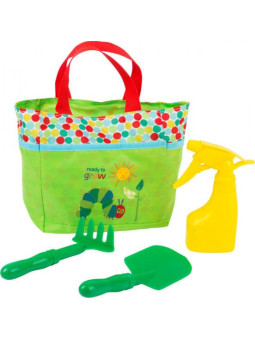 Zestaw małego ogrodnika  bardzo głodna gąsienica small foot design - zabawa w ogrodnika dla 3 latka, zabawki w ogrodzie