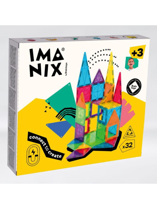 Imanix klocki magnetyczne CLASSIC 32 elem. 350032