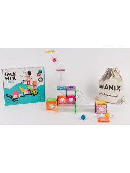 Imanix klocki magnetyczne SLIDE 50 elem. 350049