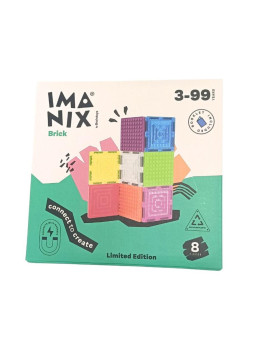 Imanix klocki magnetyczne IMABRICK 8 elem. 350308