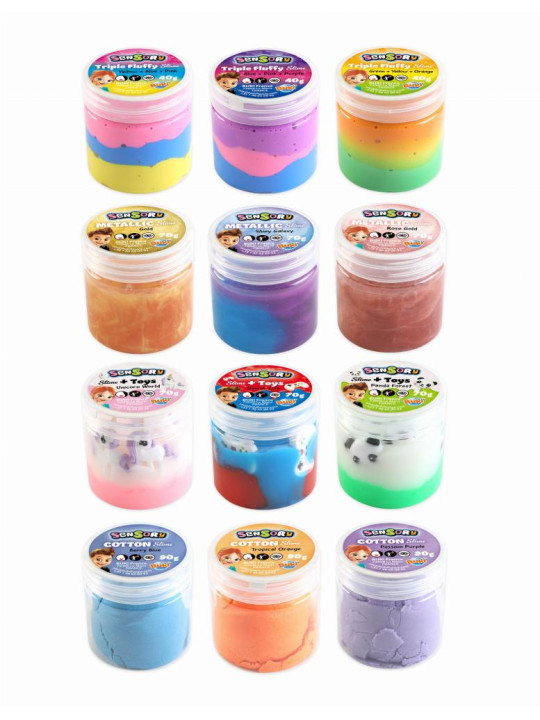 Display 12 slime'ów D169
