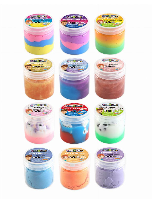 Display 12 slime'ów D169
