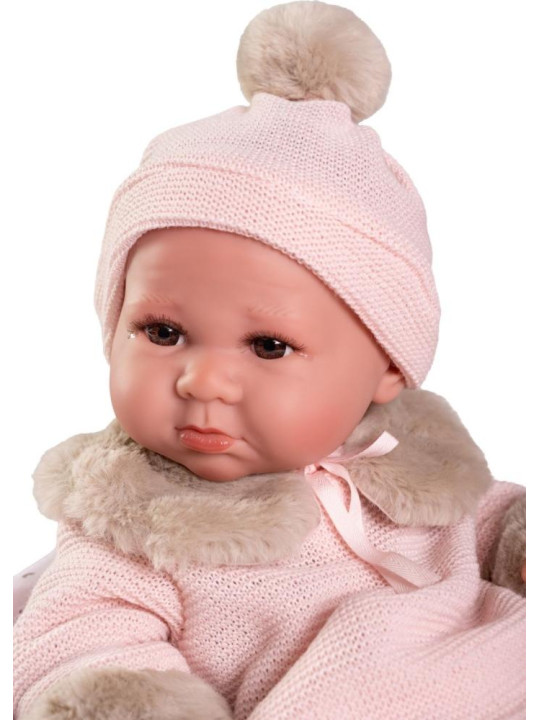Lalka Luca z kocykiem Antonio Juan 50422 - Dziewczynka, 42 cm, Brzuszek: Winylowy, Kolor oczu: Niebieski Lalka Luca z kocykiem Antonio Juan 50422 - Dziewczynka, 42 cm, Brzuszek: Winylowy, Kolor oczu: Niebieski