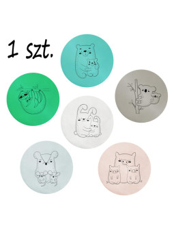 Poduszki ekoskóra ZWIERZĄTKA Rodzinki 3 cm 1 szt. AKSON