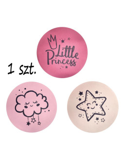 Poduszka ekoskóra z serii LITTLE PRINCESS 1 szt. 6 cm AKSON