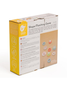 CLASSIC WORLD Sorter Montessori Kształtów i Kolorów Układanka Wieża