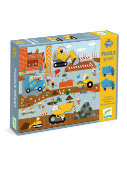 Puzzle kartonowe gigant PLAC BUDOWY DJ07167