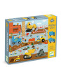 Puzzle kartonowe gigant PLAC BUDOWY DJ07167 Puzzle kartonowe gigant PLAC BUDOWY DJ07167