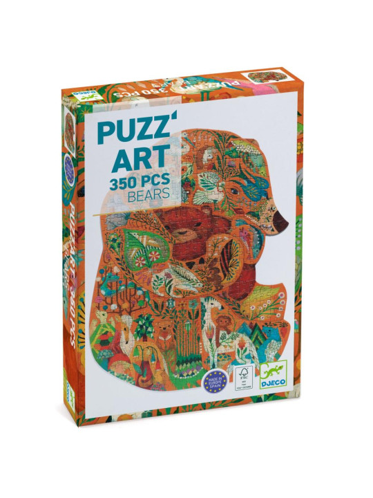 Puzzle artystyczne NIEDŹWIADKI 350 elem. DJ07661