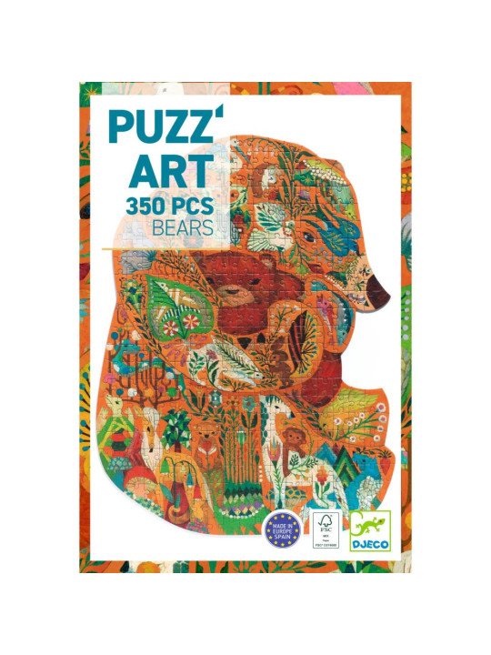 Puzzle artystyczne NIEDŹWIADKI 350 elem. DJ07661