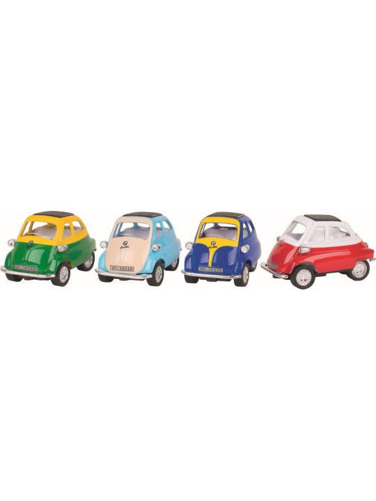 Metalowy pojazd dla dieci BMW-Isetta w skali 1:38