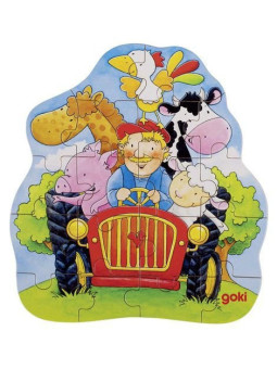 Puzzle konturowe, 3 wzory