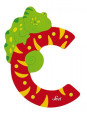 Drewniana literka. Kameleon "C", Sevi Drewniana literka. Kameleon "C", Sevi