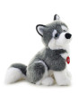 Maskotka dla dzieci. Piesek husky, 34 cm, Trudi