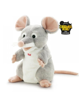 Pacynka na rękę, pluszowa maskotka. Myszka, Trudi