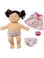 Przytulanki dla dzieci, lalki. Brunetka ze smoczkiem, Manhattan Toy, Baby Stella Przytulanki dla dzieci, lalki. Brunetka ze smoczkiem, Manhattan Toy, Baby Stella