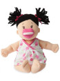 Przytulanki dla dzieci, lalki. Brunetka ze smoczkiem, Manhattan Toy, Baby Stella Przytulanki dla dzieci, lalki. Brunetka ze smoczkiem, Manhattan Toy, Baby Stella