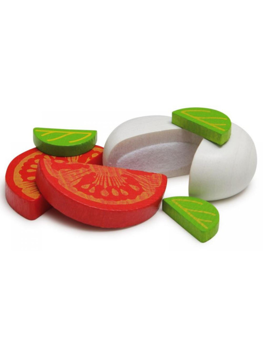 Ser mozzarella z kawałkami pomidora, Erzi