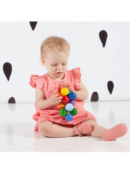 Zabawka dla niemowląt. Kolorowe perełki, Manhattan Toy