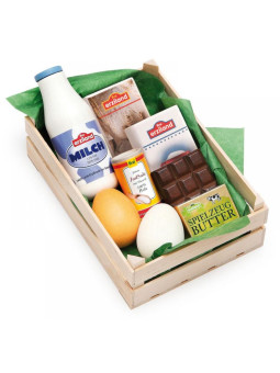 Zestaw drewnianych produktów do wypieków, Erzi