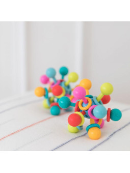 Grzechotka Kolorowy atom Manhattan Toy