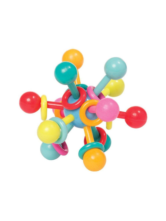 Grzechotka Kolorowy atom Manhattan Toy