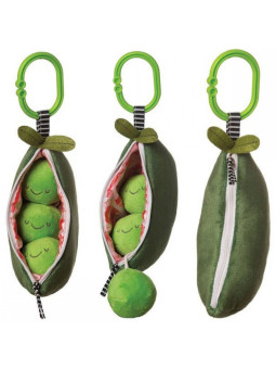 Pluszowa zawieszka do wózka Strączek groszku Manhattan Toy