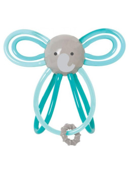 Gryzak dla dzieci Słoń Błękit Manhattan Toy