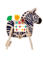 Kostka edukacyjna Safari z zebrą Manhattan Toy Kostka edukacyjna Safari z zebrą Manhattan Toy