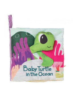 Książka dla niemowląt, Wesoły żółwik, Manhattan Toy