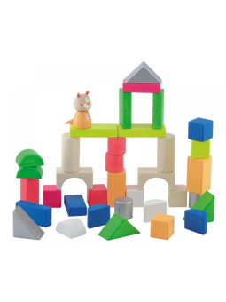 Drewniane klocki dla najmłodszych Bóbr Benny Sevi