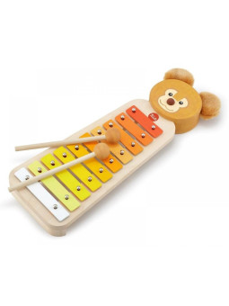 Zabawka muzyczna dla dzieci Ksylofon Miś Trudi