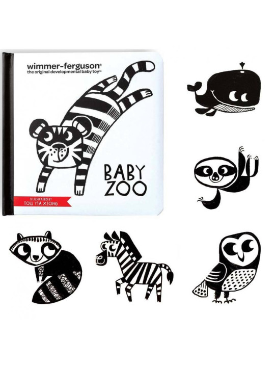 Książka dla niemowląt Tajemnicze Zoo Wimmer Ferguson Manhattan Toy