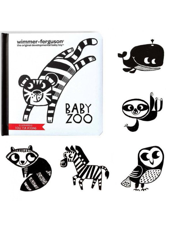 Książka dla niemowląt Tajemnicze Zoo Wimmer Ferguson Manhattan Toy
