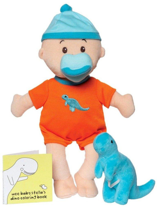 Lalka dla dziewczynek Zestaw Dino Baby Stella Manhattan Toy
