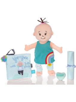 Lalka dla dziewczynek Zestaw do jogi Baby Stella Manhattan Toy