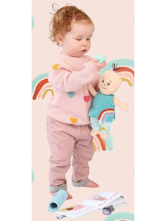Lalka dla dziewczynek Zestaw do jogi Baby Stella Manhattan Toy