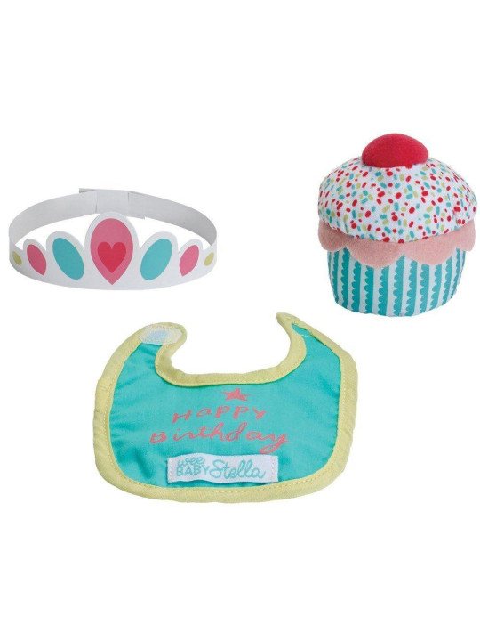 Pachnąca lalka Wee Baby Stella zestaw urodzinowy Manhattan Toy