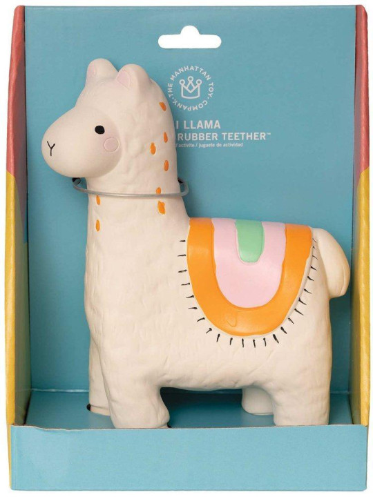 Gryzak owocowy gumowy Lili Lama Manhattan Toy