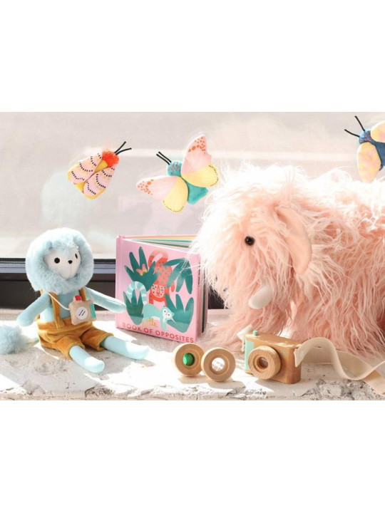 Zestaw 3 pacynek na palce Motyle Natural Historian Manhattan Toy