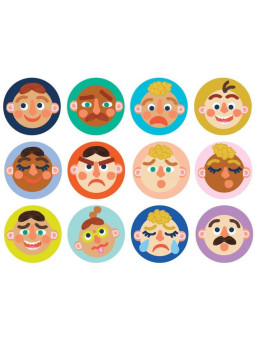 Gra pamięciowa Twarze Manhattan Toy