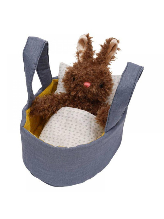 Pluszowa zabawka Moppettes Króliczek w gondoli Manhattan Toy