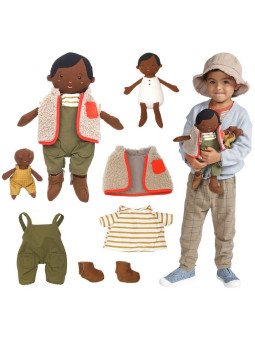 Lalka Ellis z małym przyjacielem szczeniakiem Manhattan Toy