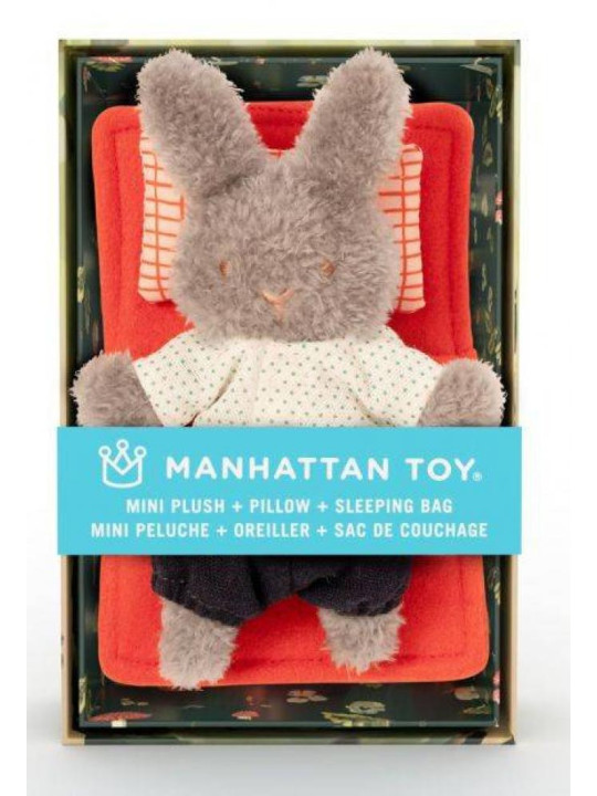 Maskotka w pudełeczku mały Króliczek Berry i jego zakątek Manhattan Toy