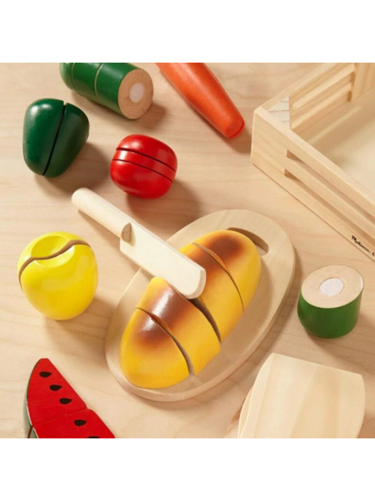 Drewniana żywność do krojenia Cutting Food Melissa & Doug