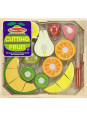 Drewniany zestaw do krojenia owoców Cutting Fruit 8 el  Melissa & Doug Drewniany zestaw do krojenia owoców Cutting Fruit 8 el  Melissa & Doug